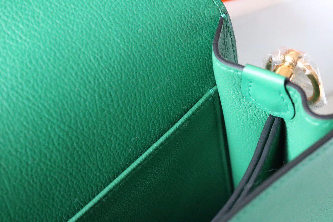 에르메스 룰리스18 그린 금장 에버컬러